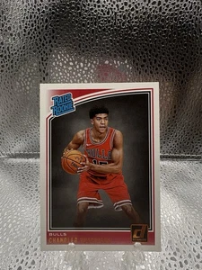 2018-19 Panini Donruss Rated Rookies Chandler Hutchison #166 Rookie RC - Bild 1 von 10