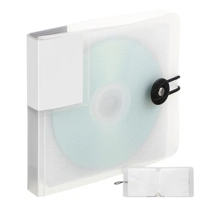 12 Capacity Livret CD Voyage Organisateur De DVD Support Boîtier - Afbeelding 1 van 11
