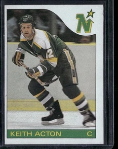 Keith Acton 1985-86 Topps #82 Minnesota North Stars - Picture 1 of 2