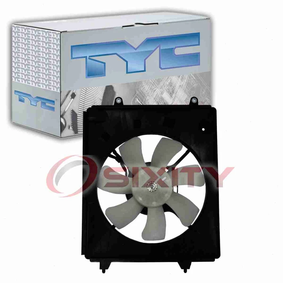 TYC Right AC Condenser Fan Assembly for 2015-2016 Honda CR-V Heating Air sj - Image 1 of 4
