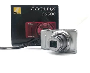 [MINT] Nikon CoolPix S9500 silver 18.1MP 22x Zoom digital camera  JAPAN - Picture 1 of 11