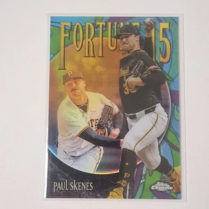 2025 Topps Chrome - Paul Skenes # F15-8 Fortune 15 Refractor - Pirates - Bild 1 von 4