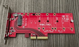 StarTech Adattatore PCI Express 3.0 a M.2 NVMe Adapter Pcie x4 - Zdjęcie 1 z 2