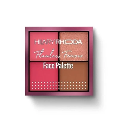 Hilary Rhoda Flawless Forever Face Palette | Highlighter, Contour & 2 Blushes |  - Image 1 of 4