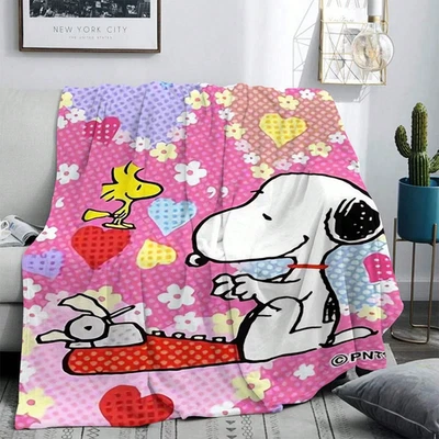 New Snoopy Throw Blanket 60 x 80 inches - Image 1 of 4