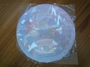 Plato de té Little Twin Stars Kikirara Kiki y Lala no a la venta novedad raro Sanri - Imagen 1 de 2