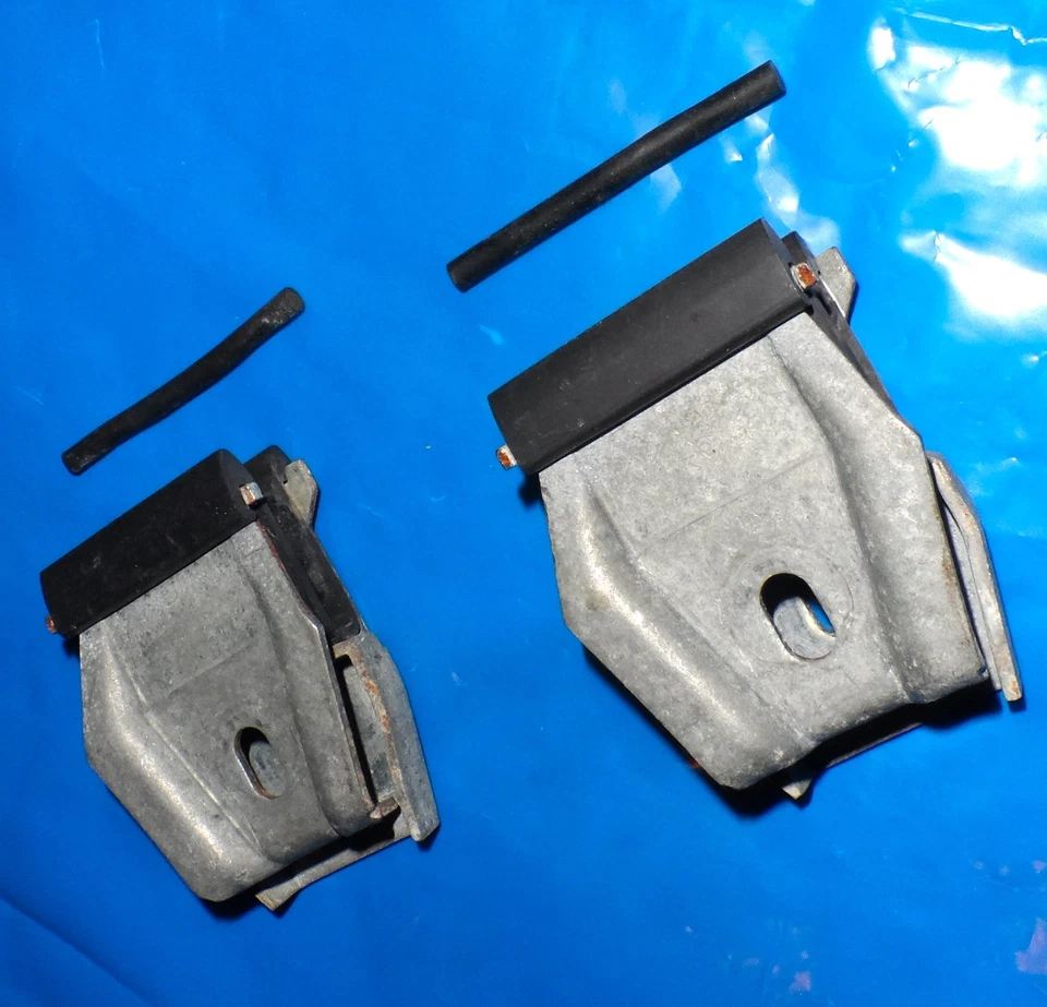 BMW E38 740i, 740iL, 750iL Soporte de ventana de vidrio placa de montaje de goma Foto 1 de 1