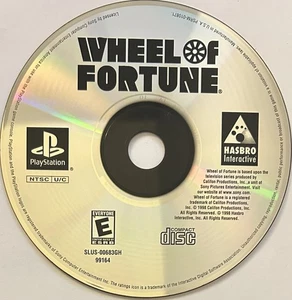 Wheel of Fortune - GH (Sony PlayStation 1, PS1) SOLO DISCO | SIN SEGUIMIENTO | M823 - Imagen 1 de 1