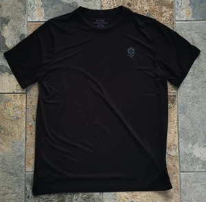 Camisa Zero Foxtrot PT Crew Hombre Talla Mediana Negra Manga Corta Mezcla de Poliéster  - Imagen 1 de 5