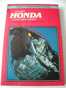 Honda CX 500 500cc V-Twin Cylinder Shop Service Repair Manual 1978 1979 - Bild 1 von 12