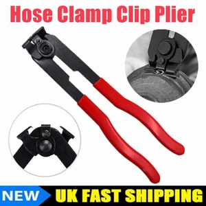 Single Ear Hose Clamp Assorted O Fuel Pipe Clip Clamp Crimp Plier 220mm Set UK - Picture 1 of 11