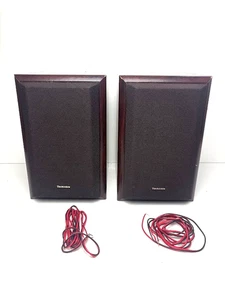  TECHNICS SB-HD301 Lautsprecher Braun Eiche Regallautsprecher, getestet funktioniert  - Bild 1 von 8