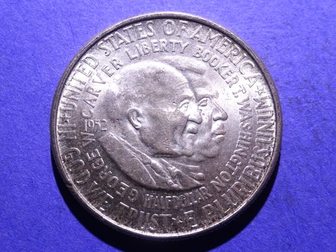1952 Washington Carver Commemorative Half Dollar  BU Cover