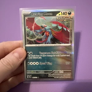 065/131 Roaring Moon : Rare Holo Card : Pokemon TCG Prismatic Evolutions - Picture 1 of 2