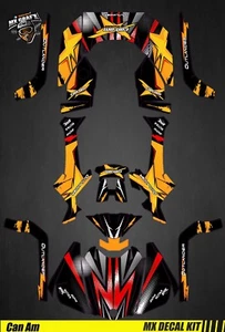 Kit Déco Quad / Atv Decal Kit Can-Am Outlander (G2) - Storm - Bild 1 von 1