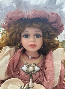 Wunderschöne Vintage Porzellanpuppe Philippa aus Knightsbridge Collection, 18 Zoll - Bild 1 von 9