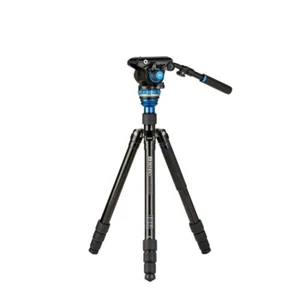 Benro A3883 4-Section Travel Angel Aero-Video Aluminium Stativ mit S6PRO Kopf - Bild 1 von 10
