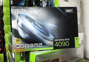 *Clearance* (FOR PARTS) ZOTAC RTX 4090 (No Core & VRAM) With Box - Picture 1 of 8