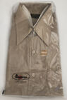 Penneys Vintage Towncraft Tan Long Sleeve Button Up Nwt 60S Large 16/16.5