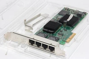 Lot of 5 DELL 0HM9JY Intel Pro/1000 VT Quad Port Network Interface Cards w/ Both - Afbeelding 1 van 4