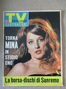 TV SORRISI E CANZONI NUMERO 7 ANNO 1965 COPERTINA MINA  - Picture 1 of 1