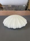 Vintage White Glass Ceiling Light Shade Glass Lamp Fitting Shade 