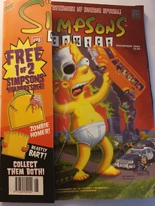 Simpsons Comics #98 (10/2004) - Hallowen - Bongo UK See Photos Torn Page. - Imagen 1 de 5