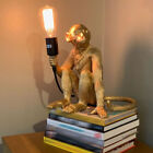 Vintage Wall Lamp Golden Monkey Shape Resin Wall Light Fixture Bed Room Decor