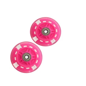 Ruedas de 80 mm ruedas de scooter LED - ruedas flash carrera nocturna carrera por carretera para scooter - Imagen 1 de 34
