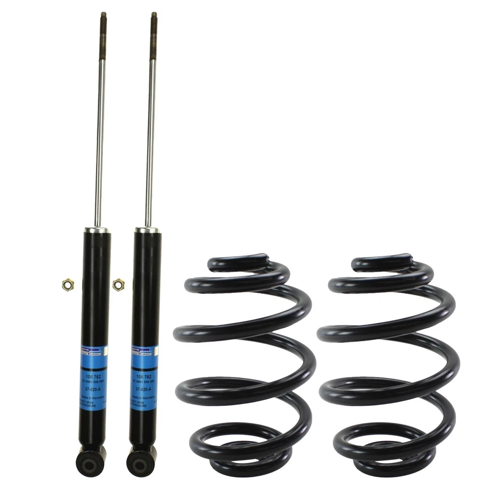 Sachs Rear Shock Absorbers & Lesjofors Coil Springs Kit for E36 325i 93 2.5L L6 — 第 1/1 张图片