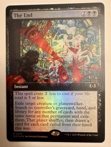 EL FIN - ARTE EXTENDIDO (LÁMINA) (AY) Wilds of Eldraine - Magic The Gathering - Casi nuevo - Imagen 1 de 1