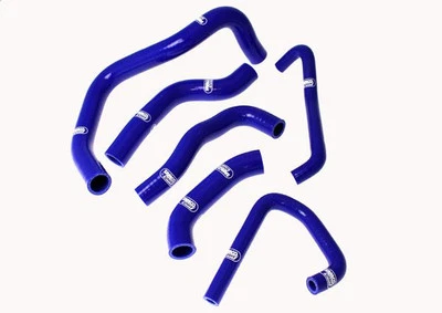 Mangueras de rueda de silicona Samco AZUL para Kawasaki ZX 6R 2007-2008 - Imagen 1 de 4