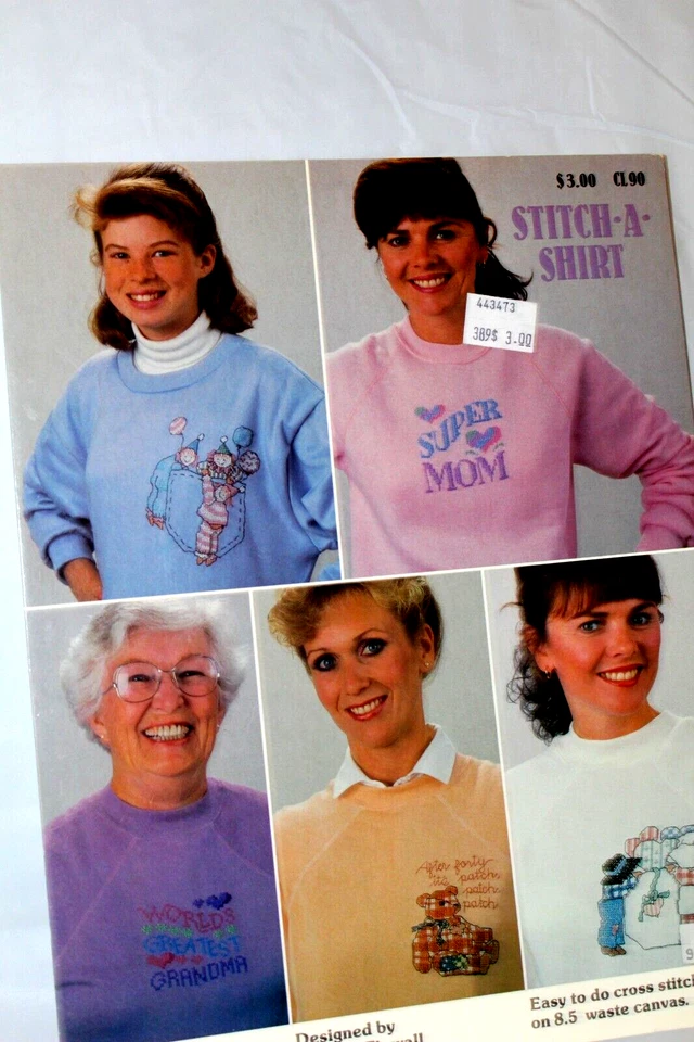 Stitch a Shirt Counted Cross Stitch Pattern - Image 1 of 1
