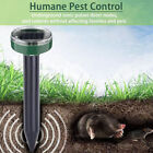 1/2/4PC Mole Rat Repellent Solar Ultrasonic Repeller Spike Garden Pest Deterrent