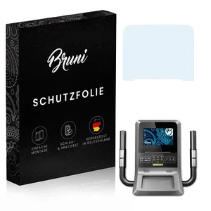 Bruni 2x Folie für Sportstech Crosstrainer LCX800 Schutzfolie Displayschutzfolie - Bild 1 von 8