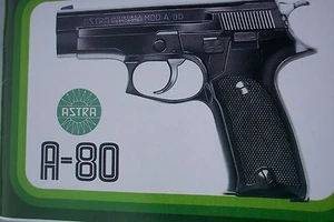 ASTRA A-80 SEMI-AUTO PISTOL FACTORY MANUAL, over twenty pages of information - Picture 1 of 2