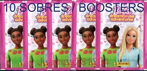 LOTE 10 SOBRES CROMOS SIN ABRIR BARBIE 2021 DREAMHOUSE ADVENTURES - Imagen 1 de 1