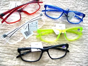 Herren Lesebrille Bunt Jelly Like Feel Soft Crystal Damen Lesebrille 464 - Bild 1 von 16