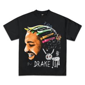 DRAKE GRAPHIC T-SHIRT | For All The Dogs Rap Concert Merch Hip Hop 