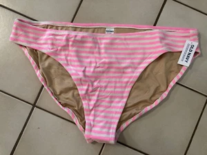 Women's Old Navy Pink Low-Rise Striped Terry Classic Bikini Swim Bottoms XXL 2X - Picture 1 of 3
