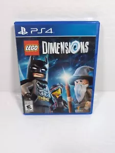 Lego Dimensions Sony PlayStation 4 PS4 Game With Case Manual Only Free SHIPPING - Picture 1 of 7