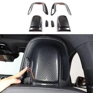 Fit For Benz GLC X254 2023-2024 ABS Carbon Fiber Seat Headrest Decoration Panel - Imagen 1 de 10