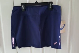 Asics Skirt Women's Woven Blue Pickleball Tennis Skort 2032C762 - Picture 1 of 6