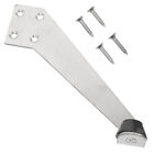 Door Open Limiter Non Skid Stopper Home Wedge Bumpers Stainless Steel