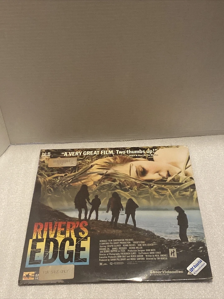 River's Edge Mega-rare Laserdisc Reeves Hopper Drama