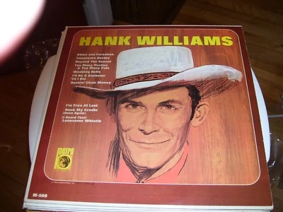 HANK WILLIAMS & HIS DRIFTING COWBOYS-SELF TITLED-LP-VG+-METRO-MONO - Image 1 of 2