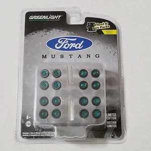 Greenlight Green Machine Chase Ford Mustang Wheel & Tire Pack - Picture 1 of 9