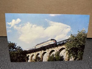 Amtrak’s Liberty Express Locomotive Canton Massachusetts Postcard￼￼ - Picture 1 of 2