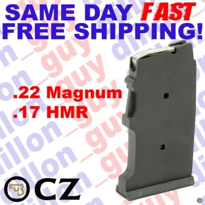 CZ 455 457 512,22 WMR/,17 HMR 10 rondas OEM Mag 12011 ENVÍO RÁPIDO GRATUITO EL MISMO DÍA Foto 1 de 3