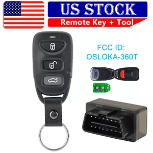 Remote Key Fob OBD Program Tool for 2011-2016 Hyundai Elantra Sedan OSLOKA-360T - Bild 1 von 8